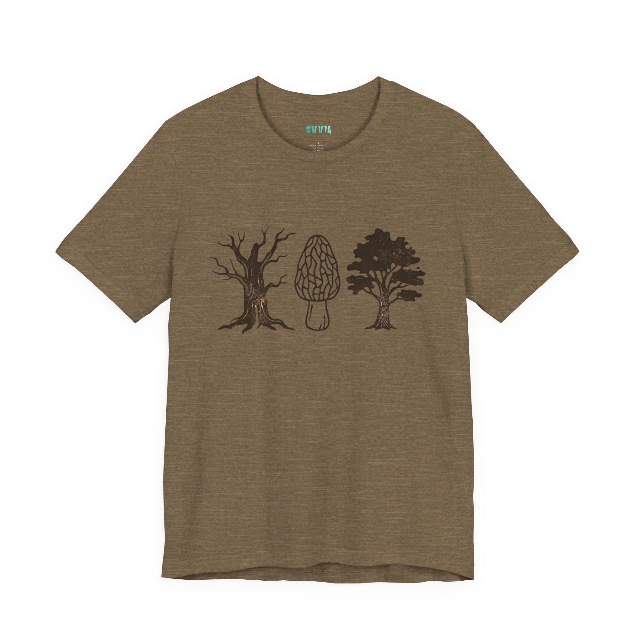 The Elms Know - Icon Only Morel Hunting T-Shirt