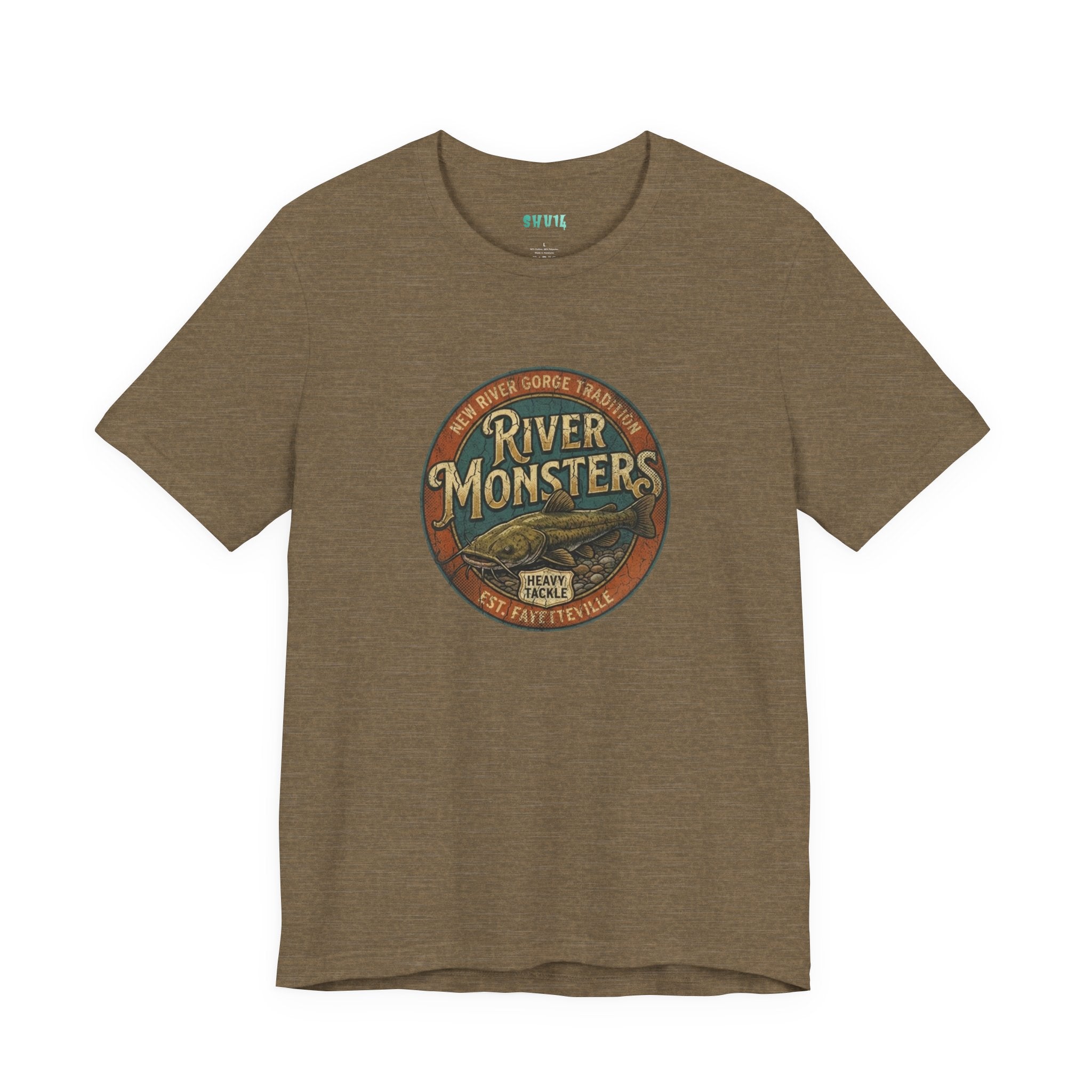 t-shirt - new river gorge river monsters