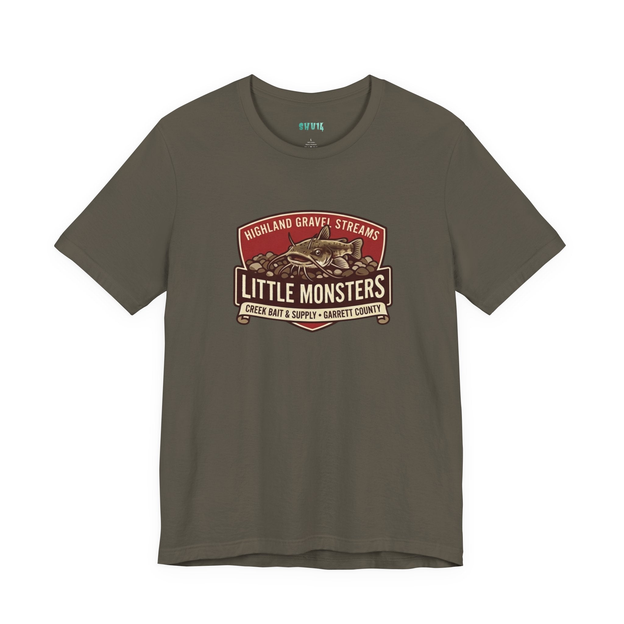 t-shirt - highland gravel streams garrett county