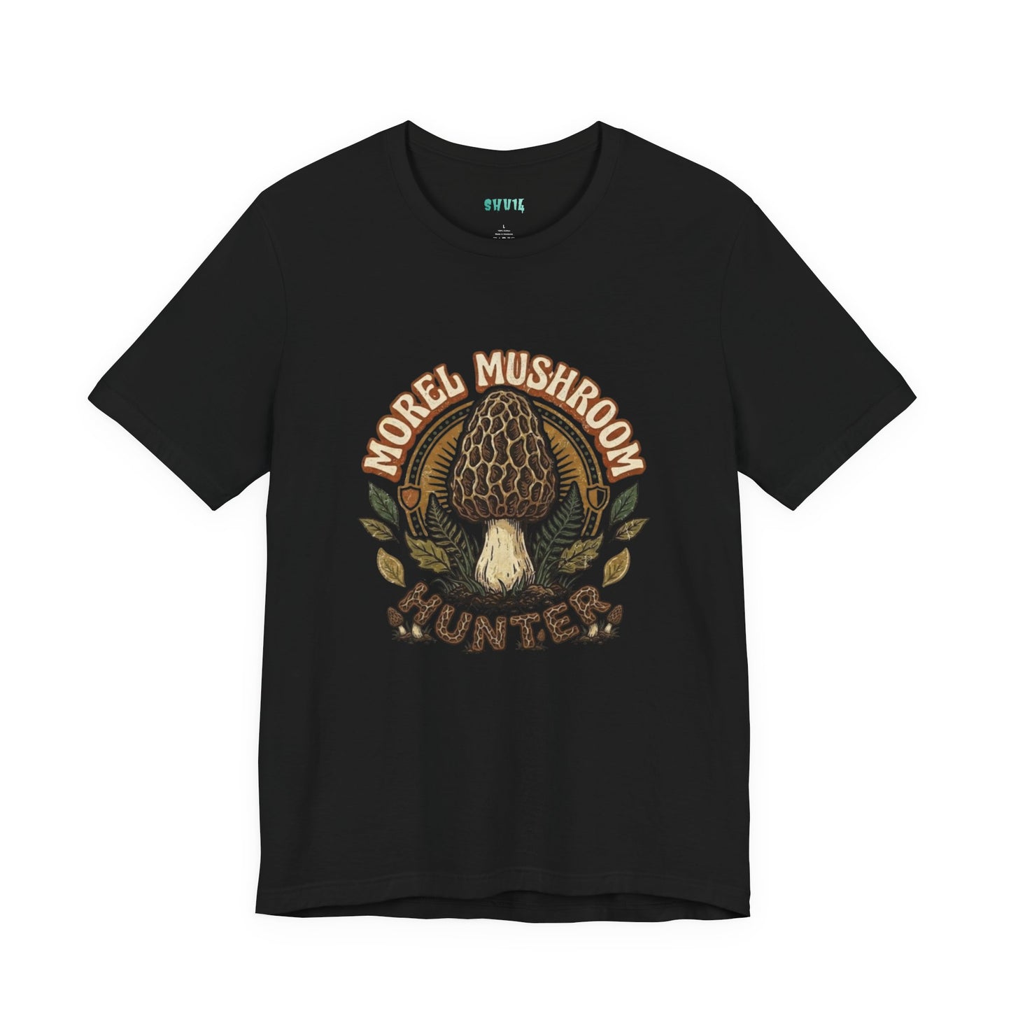 Retro Style Morel Mushroom Hunting Shirt