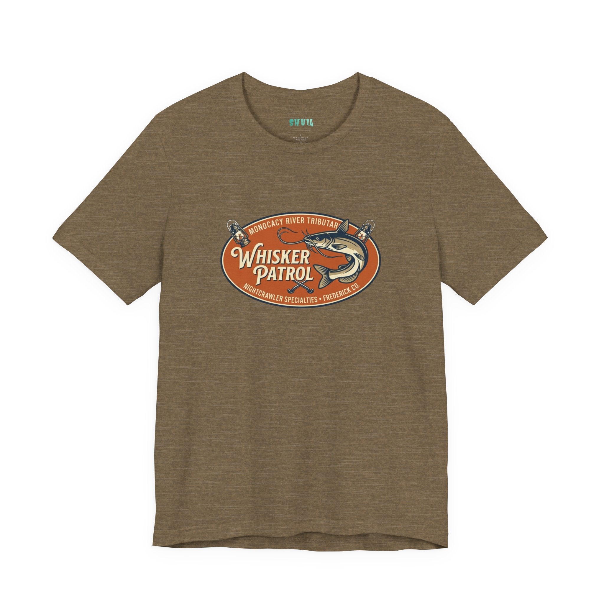 t-shirt - monocacy river whisker patrol