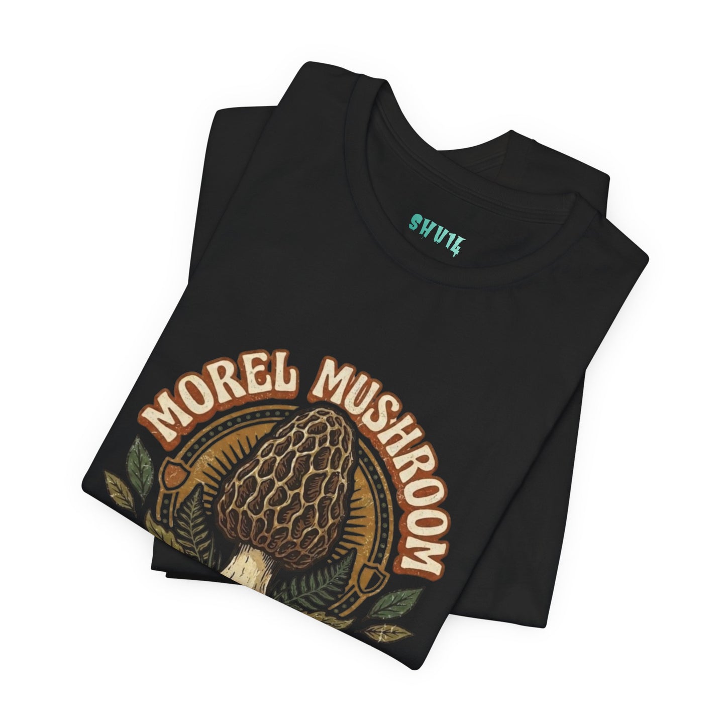 Retro Style Morel Mushroom Hunting Shirt