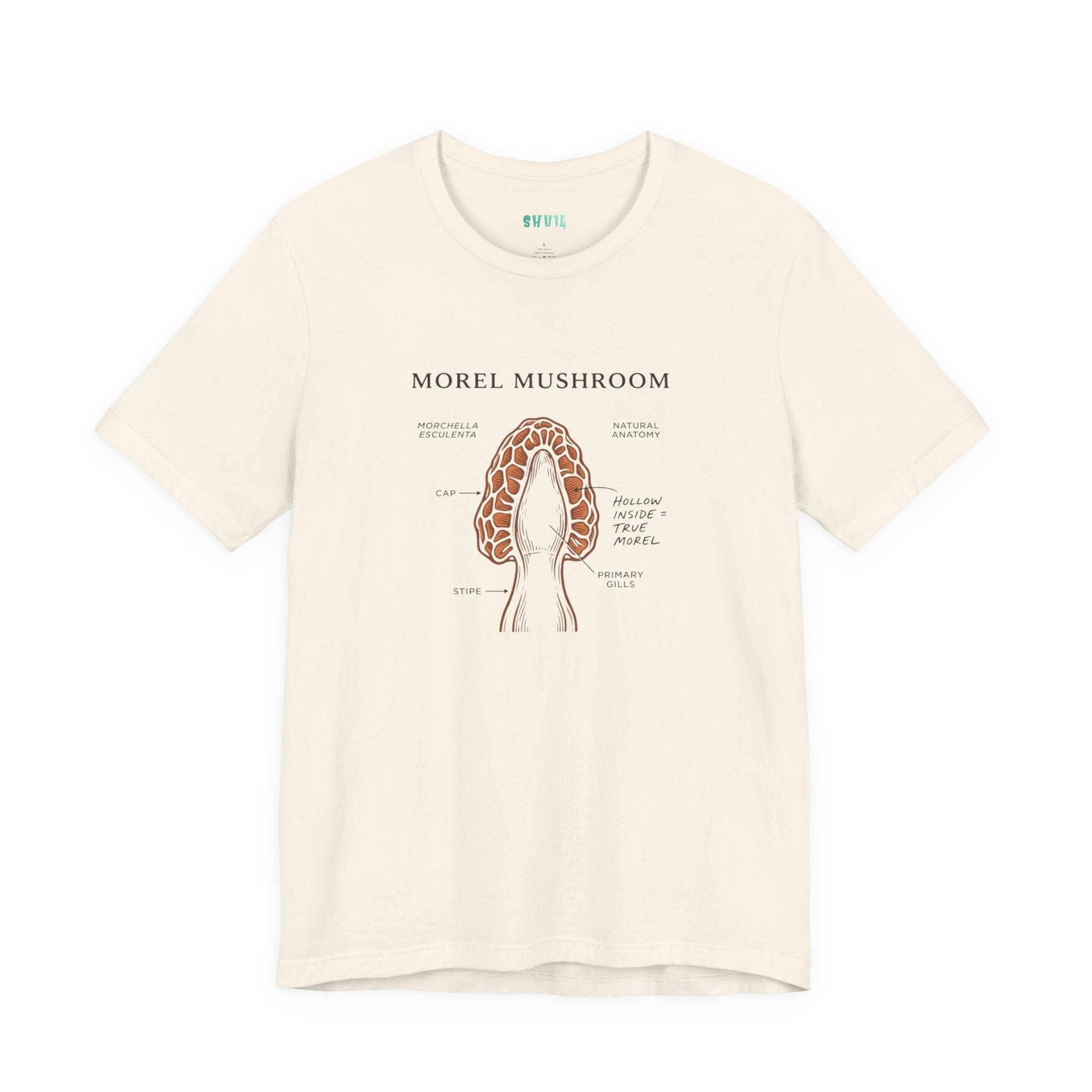 t-shirt  - morchella esculenta