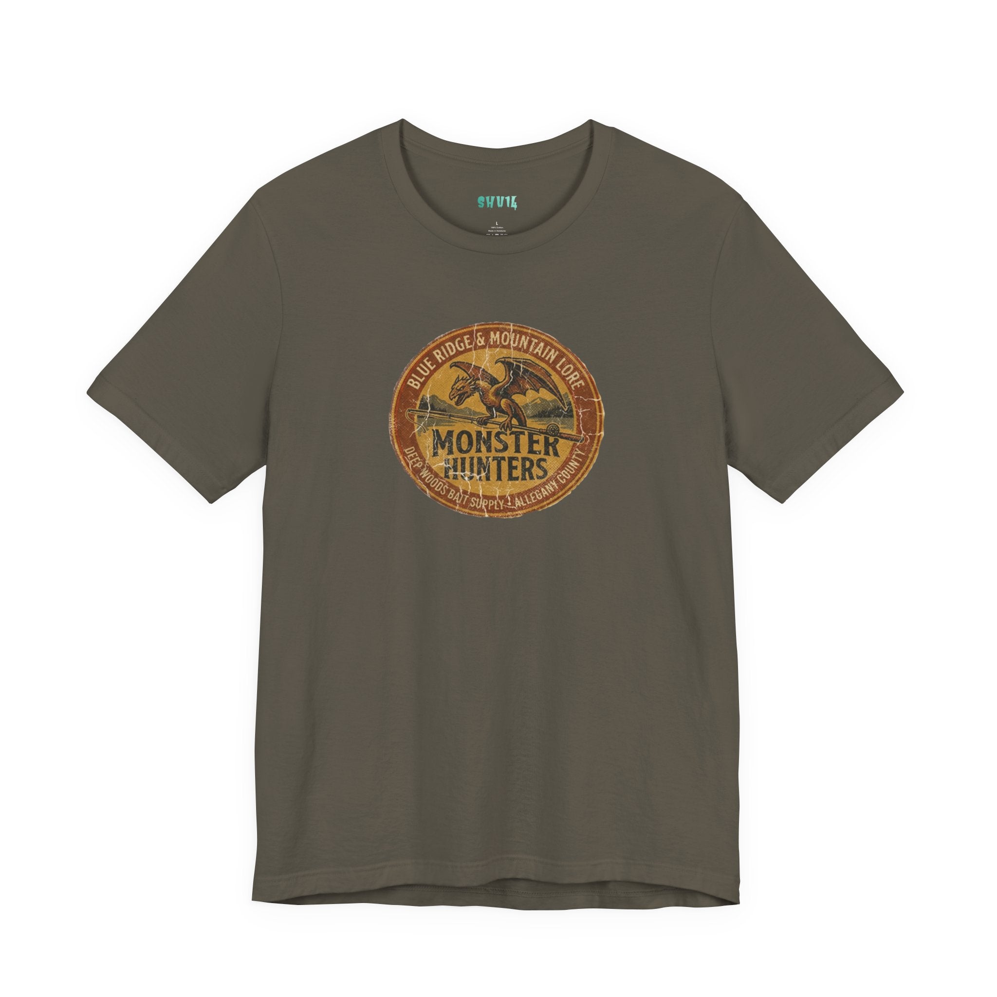 t-shirt  - blue ridge mt lore (faded)
