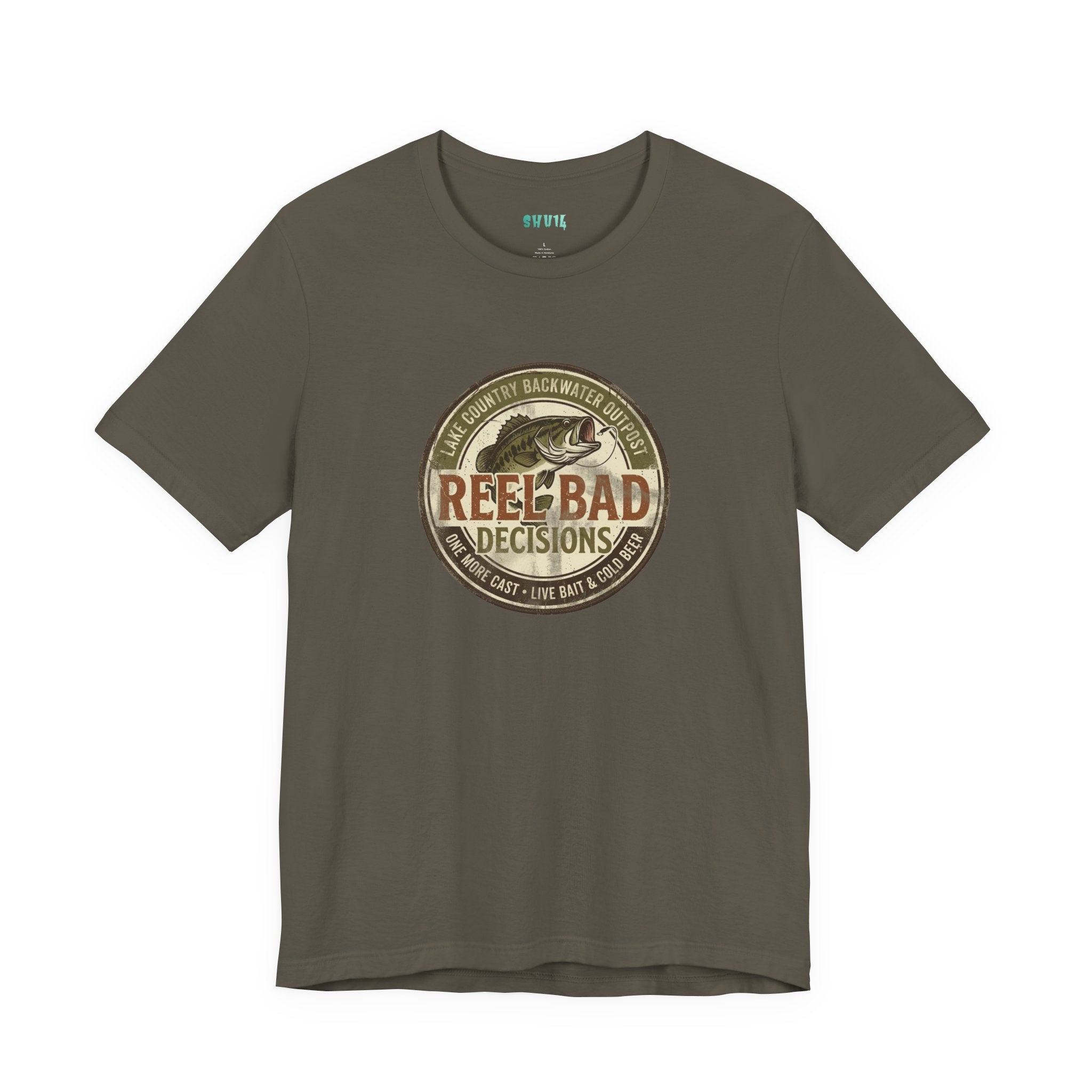 t-shirt - reel bad decisions
