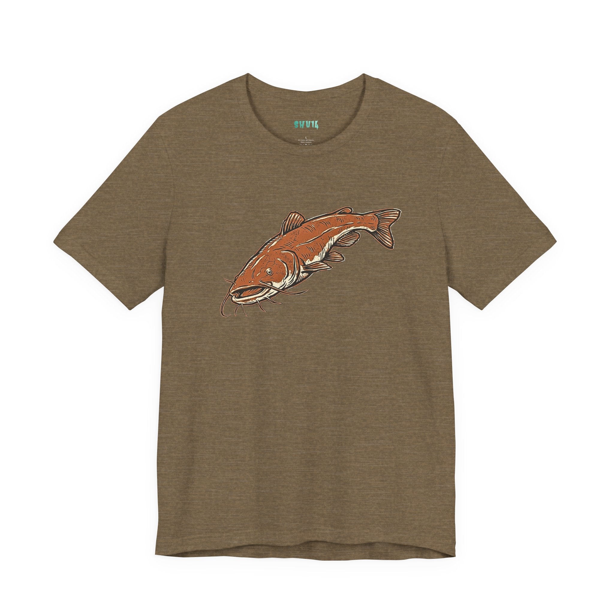 t-shirt - flathead catfish icon only