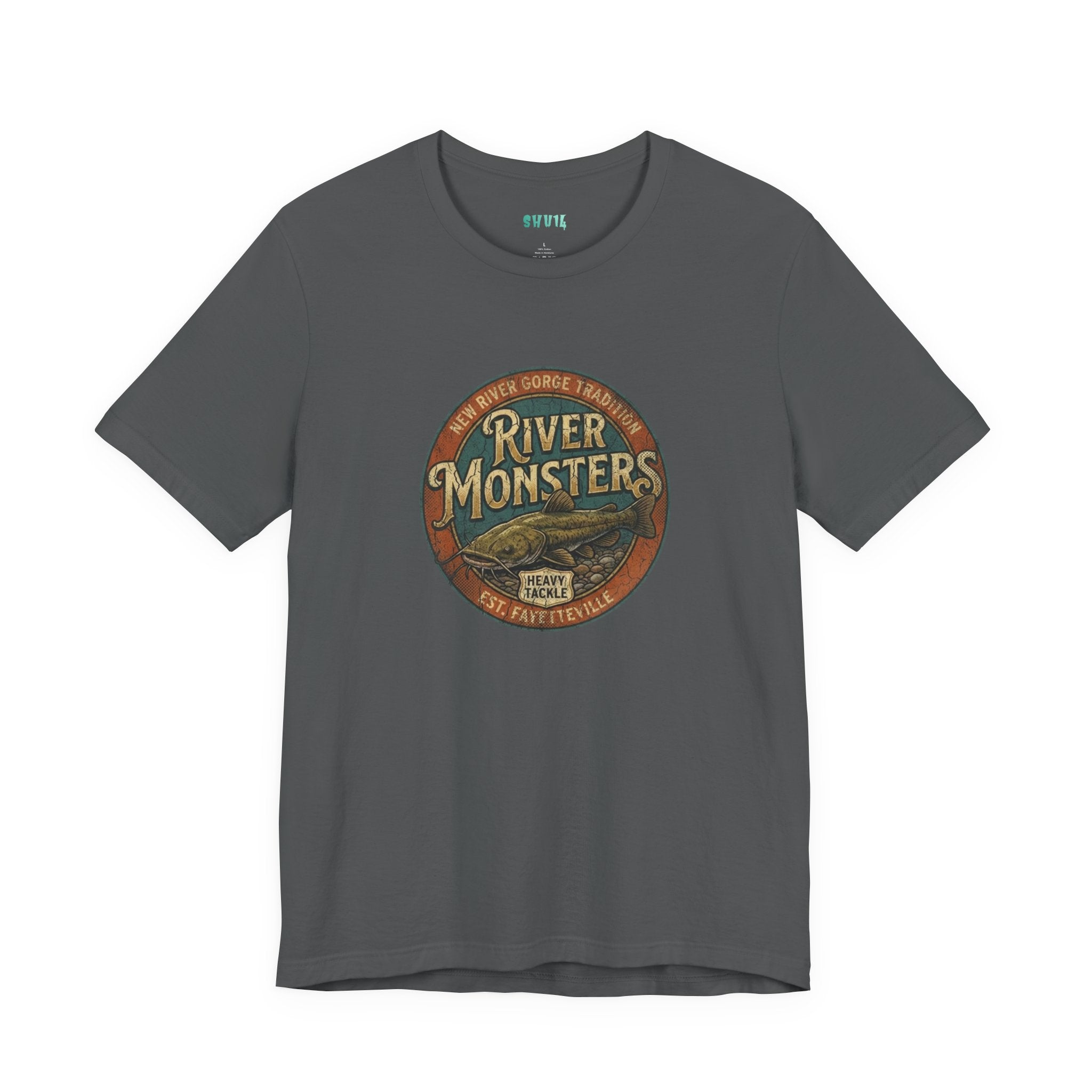 t-shirt - new river gorge river monsters