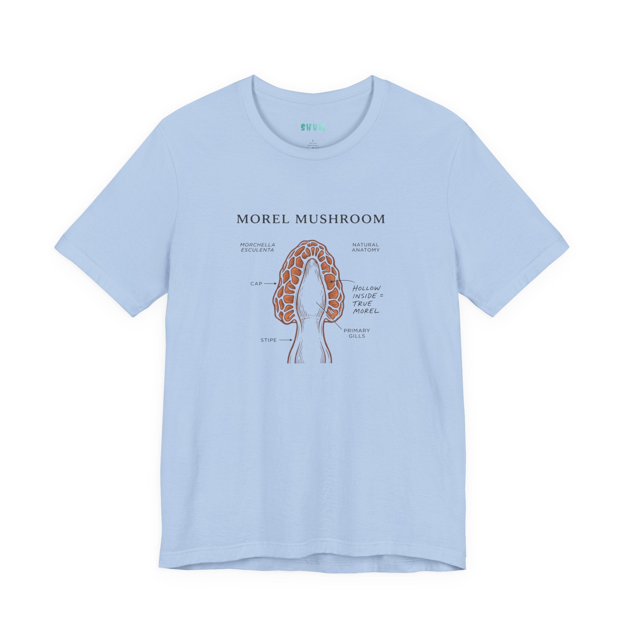 t-shirt  - morchella esculenta