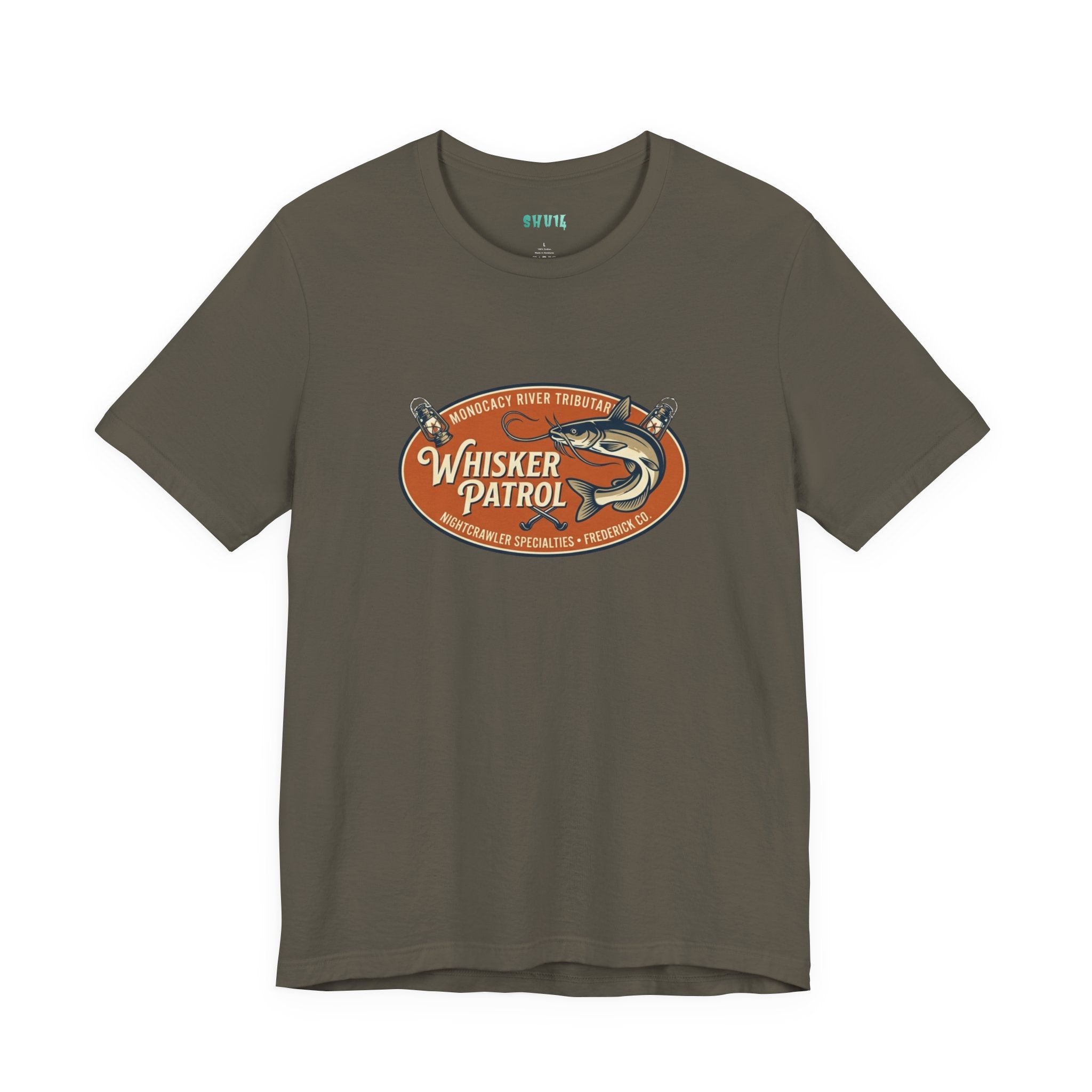 t-shirt - monocacy river whisker patrol